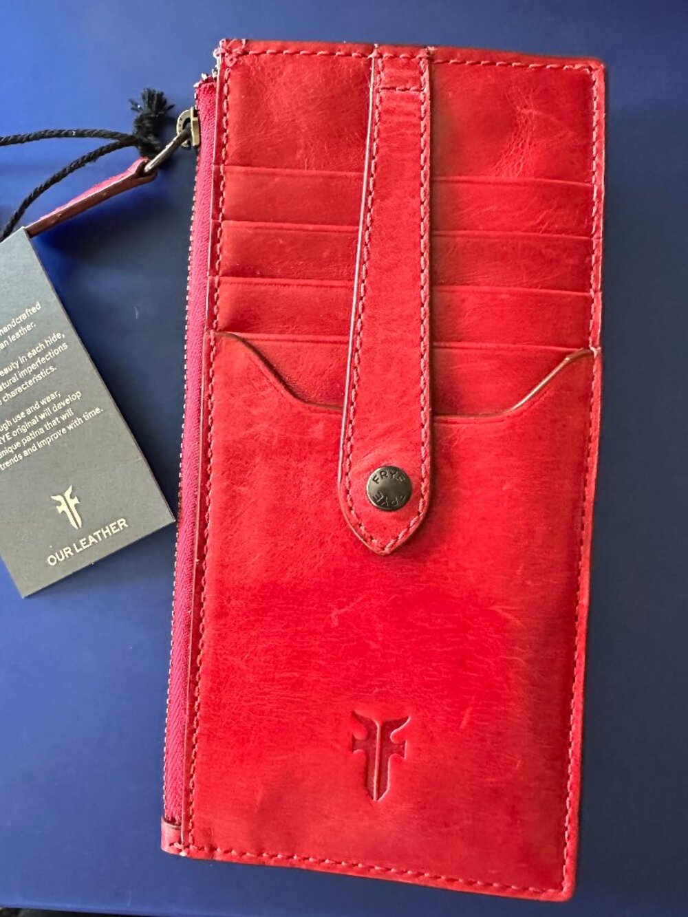 Frye Women's Melissa Snap Card Wallet